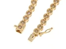 JEWELRY ノンブランドジュエリー ネックレス K18イエローゴールド ダイヤモンド2.0カラット 重さ約22.1g【472】SJ