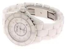 CHANEL　シャネル　J12　12PD　セラミック　ホワイト文字盤　H1629　自動巻き　オートマチック【431】
