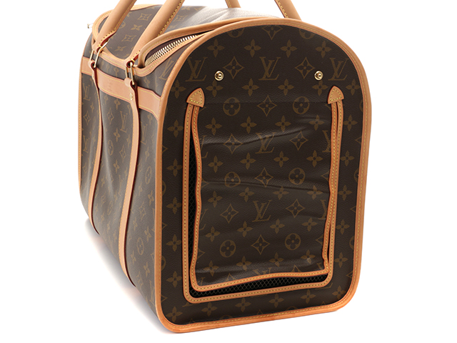 LOUIS VUITTON ルイヴィトン モノグラム ドッグ ペットキャリーバッグ ブラウン M45662【472】AH  の購入なら「質」の大黒屋（公式）