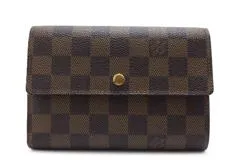 LOUIS VUITTON ルイ・ヴィトン ポルトトレゾール・エテュイパピエ パスケース付き3つ折り財布 N61202 ダミエ  【460】2147200508863 の購入なら「質」の大黒屋（公式）