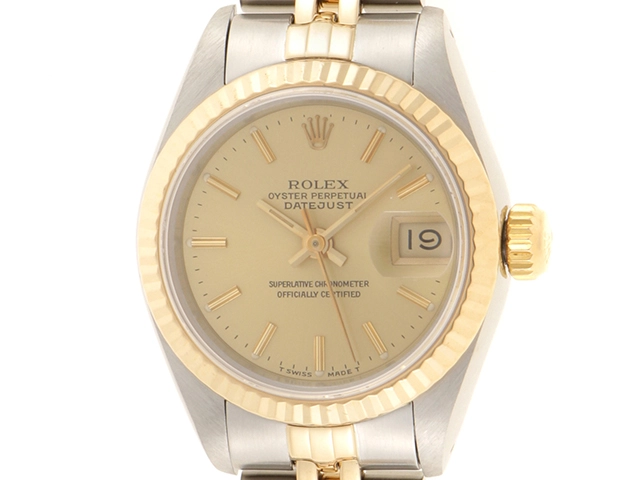 ROLEX ロレックス デイトジャスト26 69173　K18イエローゴールド/ステンレス ジュビリー 自動巻き【472】SJ