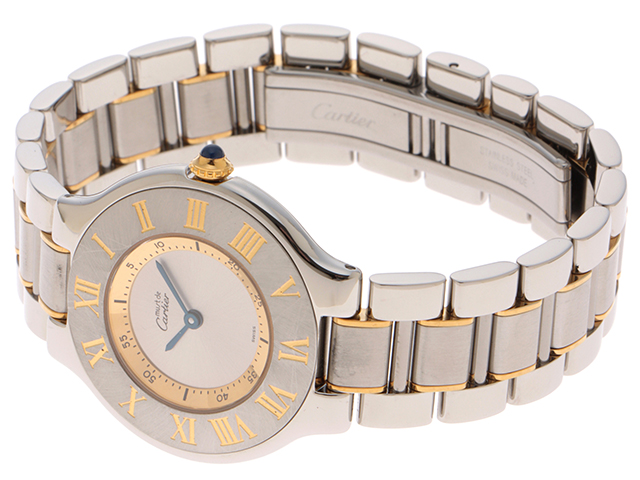 Cartier カルティエ 腕時計 2000年並行品 マスト21 W10072R6 K18