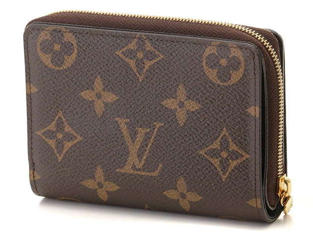 LOUIS VUITTON　ルイ・ヴィトン　ポルトフォイユ・ルー　モノグラム・リバース　ブラウン　M81461　二つ折り財布　2147200517469【207】