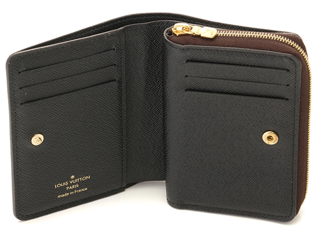 LOUIS VUITTON　ルイ・ヴィトン　ポルトフォイユ・ルー　モノグラム・リバース　ブラウン　M81461　二つ折り財布　2147200517469【207】