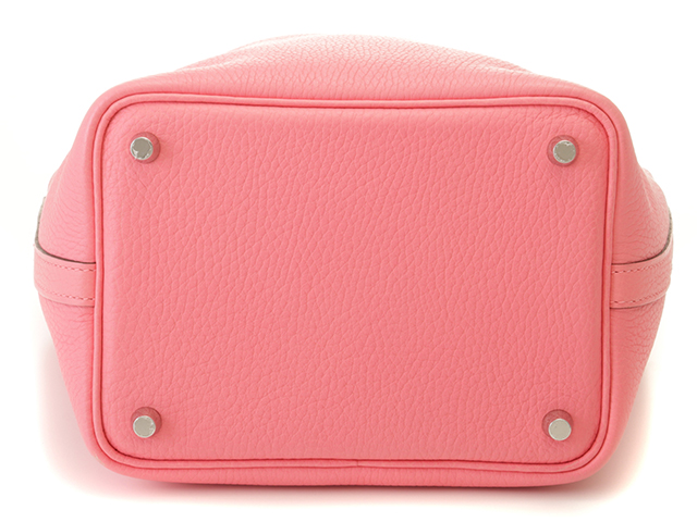 HERMES エルメス ピコタンロックPM ローズアザレ/SV トート
