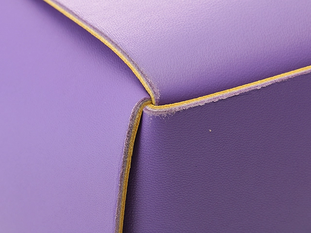 BOTTEGA VENETA ボッテガ・ヴェネタ アルコトートバッグ スモール パープル/イエロー カーフ【430】