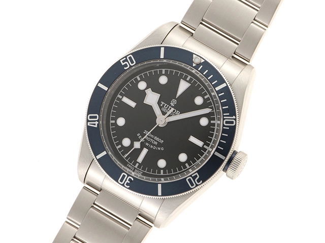 TUDOR　チューダー　チュードル　ヘリテージ　ブラックベイ　200m防水　79220B　自動巻き　ステンレス　ブラック文字盤　回転ベゼル　【432】　2147200519708