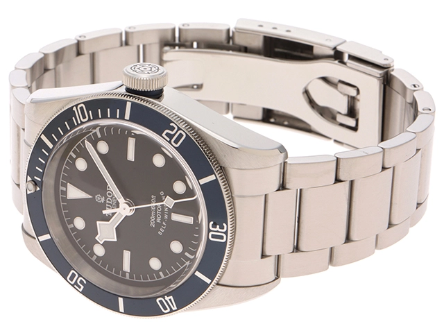 TUDOR　チューダー　チュードル　ヘリテージ　ブラックベイ　200m防水　79220B　自動巻き　ステンレス　ブラック文字盤　回転ベゼル　【432】　2147200519708