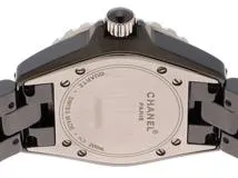 CHANEL シャネル J12 33mm H1625 セラミック ブラック 12P クォーツ 【460】2147200519869