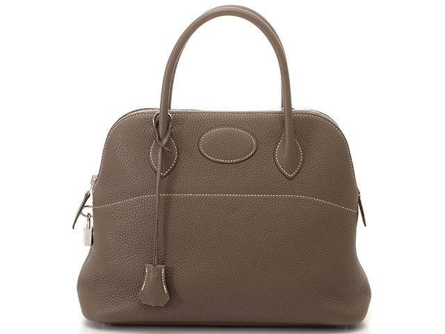 HERMES エルメス ハンドバッグ ボリード31 エトゥープ／SV D