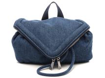 Bottega Veneta　ボッテガ・ヴェネタ　ビーク　ベルトバッグ　インディゴ　デニム【433】2147200533247