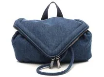 Bottega Veneta　ボッテガ・ヴェネタ　ビーク　ベルトバッグ　インディゴ　デニム【433】2147200533247