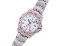 2013年1月並行品 ROLEX ロレックス　メンズ オートマチック　エクスプローラーⅡ 読売ジャイアンツ優勝記念モデル 88本限定 216570 ホワイト文字盤 SS【472】HK