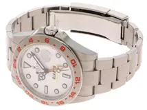2013年1月並行品 ROLEX ロレックス　メンズ オートマチック　エクスプローラーⅡ 読売ジャイアンツ優勝記念モデル 88本限定 216570 ホワイト文字盤 SS【472】HK