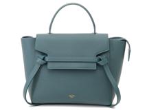 CELINE セリーヌ マイクロ ベルトバッグ プルシアンブルー カーフ 189153ZVA.07PS【434】2147200534756