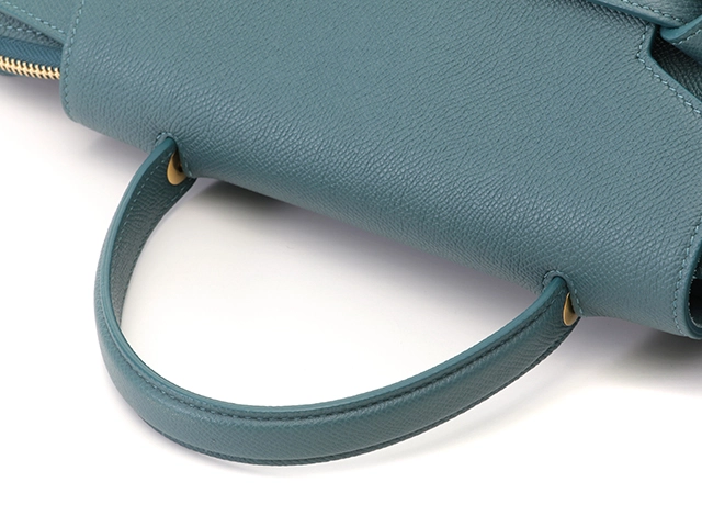 CELINE セリーヌ マイクロ ベルトバッグ プルシアンブルー カーフ 189153ZVA.07PS【434】2147200534756