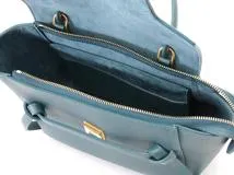 CELINE セリーヌ マイクロ ベルトバッグ プルシアンブルー カーフ 189153ZVA.07PS【434】2147200534756