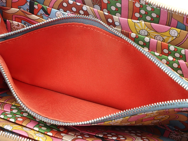 Hermès　エルメス　アザップロングシルクイン　セサミ　シルバー金具　【471】L