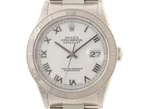 ROLEX　ロレックス　サンダーバード　16264　自動巻き　回転ベゼル　ホワイト　100m　ステンレススティール×ホワイトゴールド　【432】