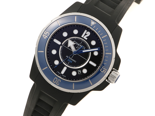 CHANEL シャネル J12 マリーンデイト42MM H2559 CE/SS/ラバー 男性用