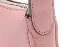 GUCCI　グッチ アフロディーテ　ＧＧマーモント　ミニショルダーバッグ　739076　ピンク　レザー　2147200536262【434】