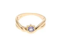 JEWELRY ノンブランドジュエリー リング 指輪 K18 ゴールド カラーストーン 5.5号 【460】2147200536521