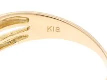 JEWELRY ノンブランドジュエリー リング 指輪 K18 ゴールド カラーストーン 5.5号 【460】2147200536521
