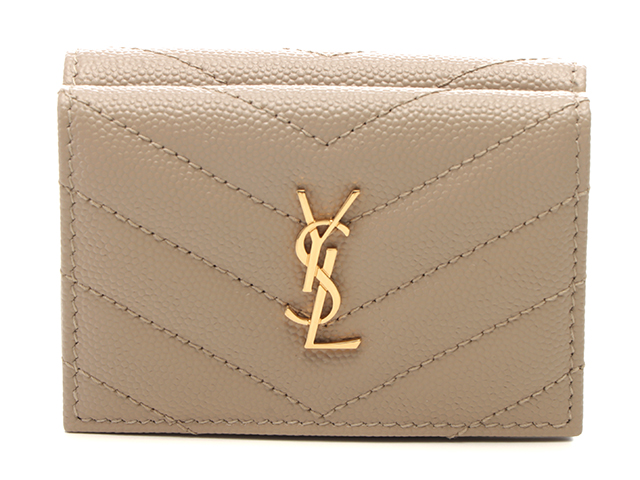 SAINT LAURENT サンローラン モノグラム オリガミ タイニーウォレット