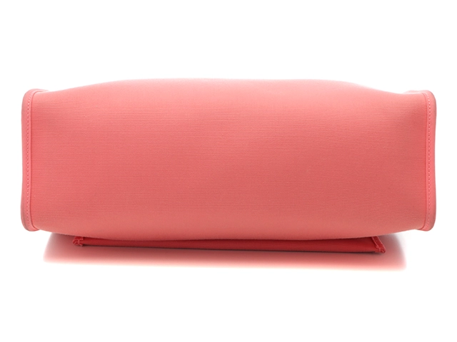 HERMES エルメス バッグ エールバッグジップPM トワルオフィシェ/バッシュハンター ローズアザレ/ナチュラル SV金具 A刻印【431】2147200537665