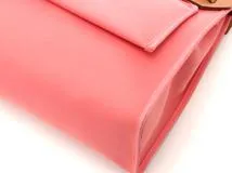 HERMES　エルメス　バッグ　エールバッグジップPM　トワルオフィシェ/バッシュハンター　ローズアザレ/ナチュラル　SV金具　A刻印【431】2147200537665