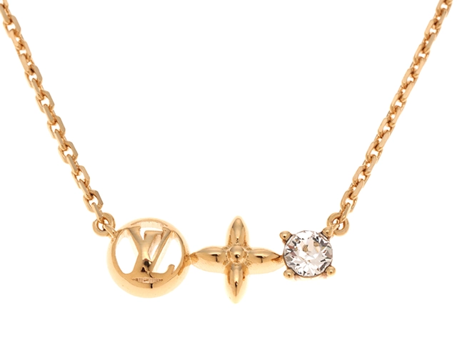 ※購入者様決定済み LOUIS VUITTON ネックレス・プティ・ルイ Louis Vuitton】ネックレス・プティ ルイ/モノグラムフラワー (Louis