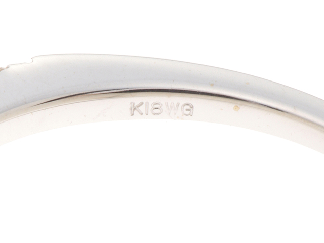 JEWELRY ジュエリー リング K18ホワイトゴールド #12 シトリン