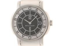 BVLGARI　ブルガリ　ソロテンポ　ST29S　ブラック文字盤　レディース腕時計　SS　クォーツ【436】　2147200538990