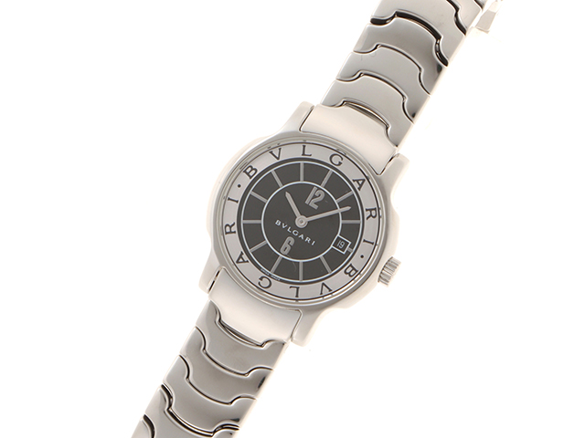 BVLGARI ブルガリ ソロテンポ ST29S ブラック文字盤 レディース BVLGARI ブルガリ ソロテンポ ST29S ブラック文字盤 レディース
