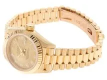 W番　ROLEX　ロレックス　デイトジャストYG　69178G　10PD　金無垢　18YG　自動巻き　レディース　腕時計（2147200539508）【200】C