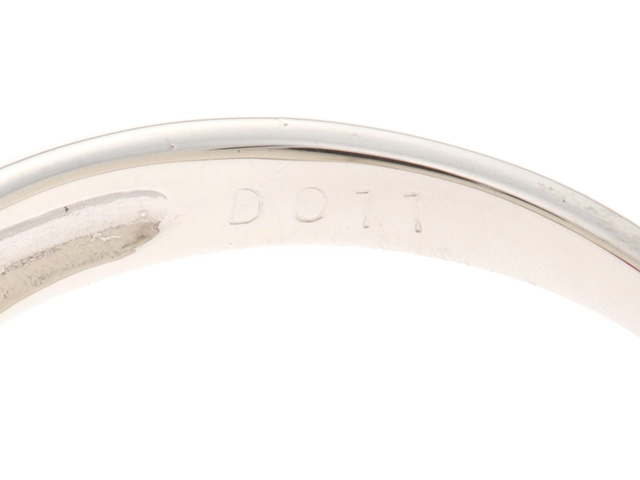 JEWELRY　ジュエリー　　リング　PT900　プラチナ　12号　ダイヤモンド0.11　ルビー1.22 　　約4.1g　2147200540092　【208】