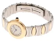 CARTIER　カルティエ　コリゼベルエポック　クォーツ　女性　YG/SS　アイボリー　W40001F2　【432】　【2147200541495】