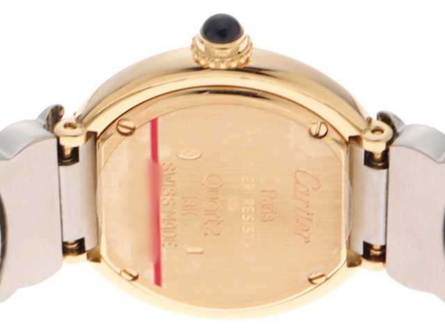 CARTIER カルティエ コリゼベルエポック クォーツ 女性 YG/SS  