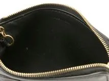 CELINE セリーヌ コインパース キュイル トリオンフ ブラック カーフ 【434】2147200544427