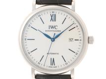 IWC インターナショナルウォッチカンパニー 2018年正規品 ポートフィノ・オートマティック 150イヤーズ IW356519 ステンレス/アリゲーター ホワイト文字盤 自動巻き【472】SJ