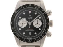 2021年4月国内正規品 TUDOR チューダー メンズ オートマチック ブラックベイクロノ 79360N-0001 ブラック文字盤 SS【472】HK