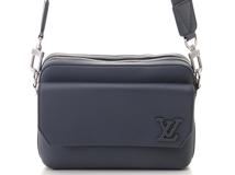 LOUIS VUITTON　ルイ・ヴィトン　ファストライン・メッセンジャー　ＬＶアエログラム　ブルーアトランティック　M24750　2147200546254　【中古】【大黒屋】【200】