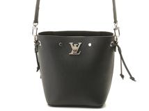 LOUIS VUITTON 　ルイ・ヴィトン　 ショルダーバッグ　ナノ　ロックミー　パケット　レザー　ノワール　M68709　RFIDﾀｸﾞ【472】RE