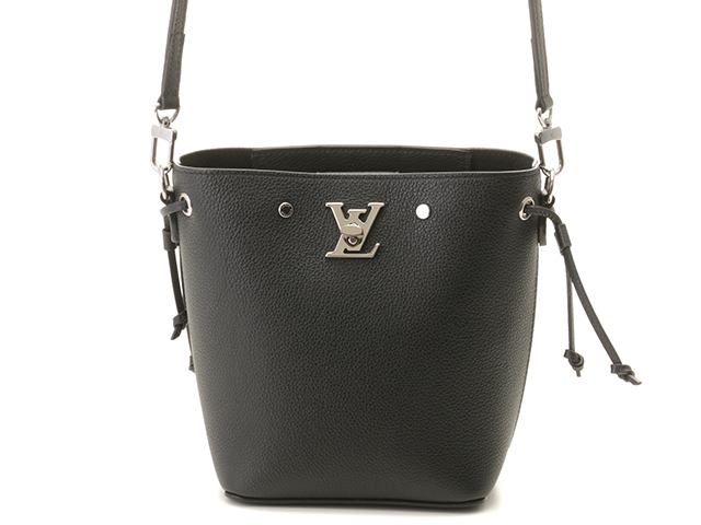 RFID 正規品 ルイヴィトン ナノ ロックミー バケット ブラック LOUIS