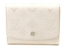 LOUIS VUITTON ルイヴィトン ポルトフォイユ・イリス コンパクト マヒナ ホワイト M12682【430】2147200547459