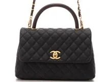 CHANEL シャネル マトラッセ ココハンドル29 ハンドバッグ ショルダー