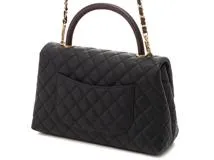 CHANEL シャネル マトラッセ ココハンドル29 ハンドバッグ ショルダー
