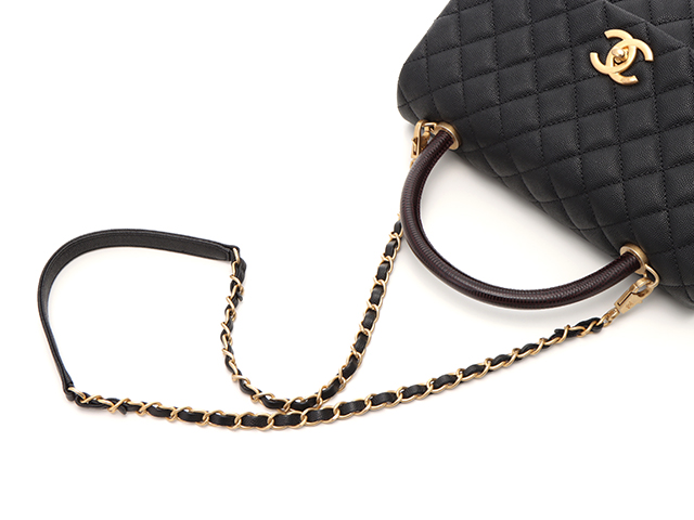 CHANEL シャネル マトラッセ ココハンドル29 ハンドバッグ ショルダー
