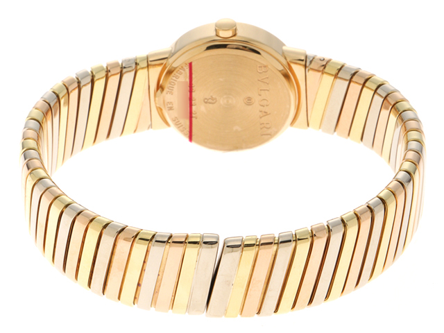 A*a様 【動作中】ブルガリ BB23 2TS トゥボガス 黒文字盤 ブルガリ 時計 レディース BVLGARI ブルガリブルガリ トゥボガス