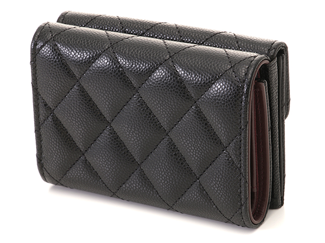 【訳あり】CHANEL シャネル 財布 マトラッセ フラップ 三つ折り CHANEL シャネル マトラッセ 三つ折財布 スモールフラップ